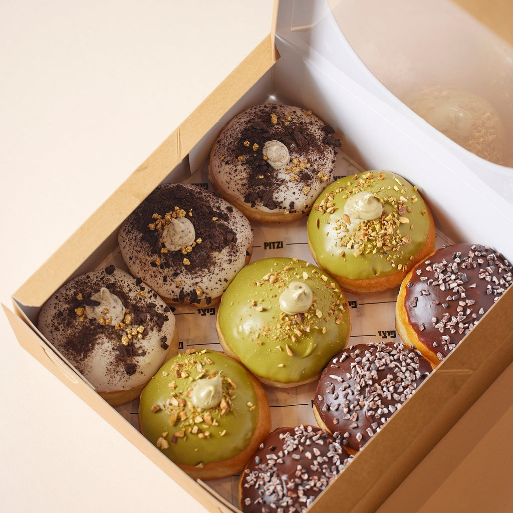 מארז מסיבה גדול סופגניות פיסטוק