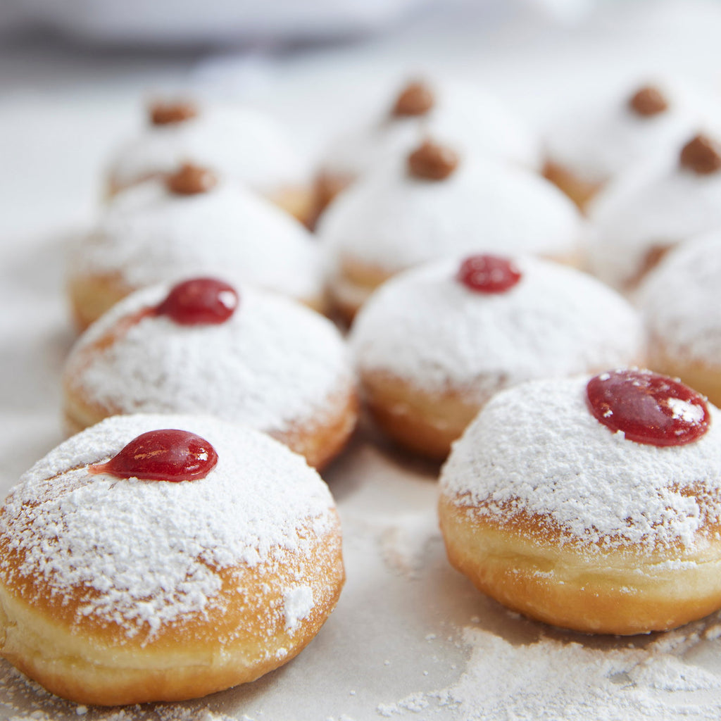 מארז 9 סופגניות תות/שוקולד