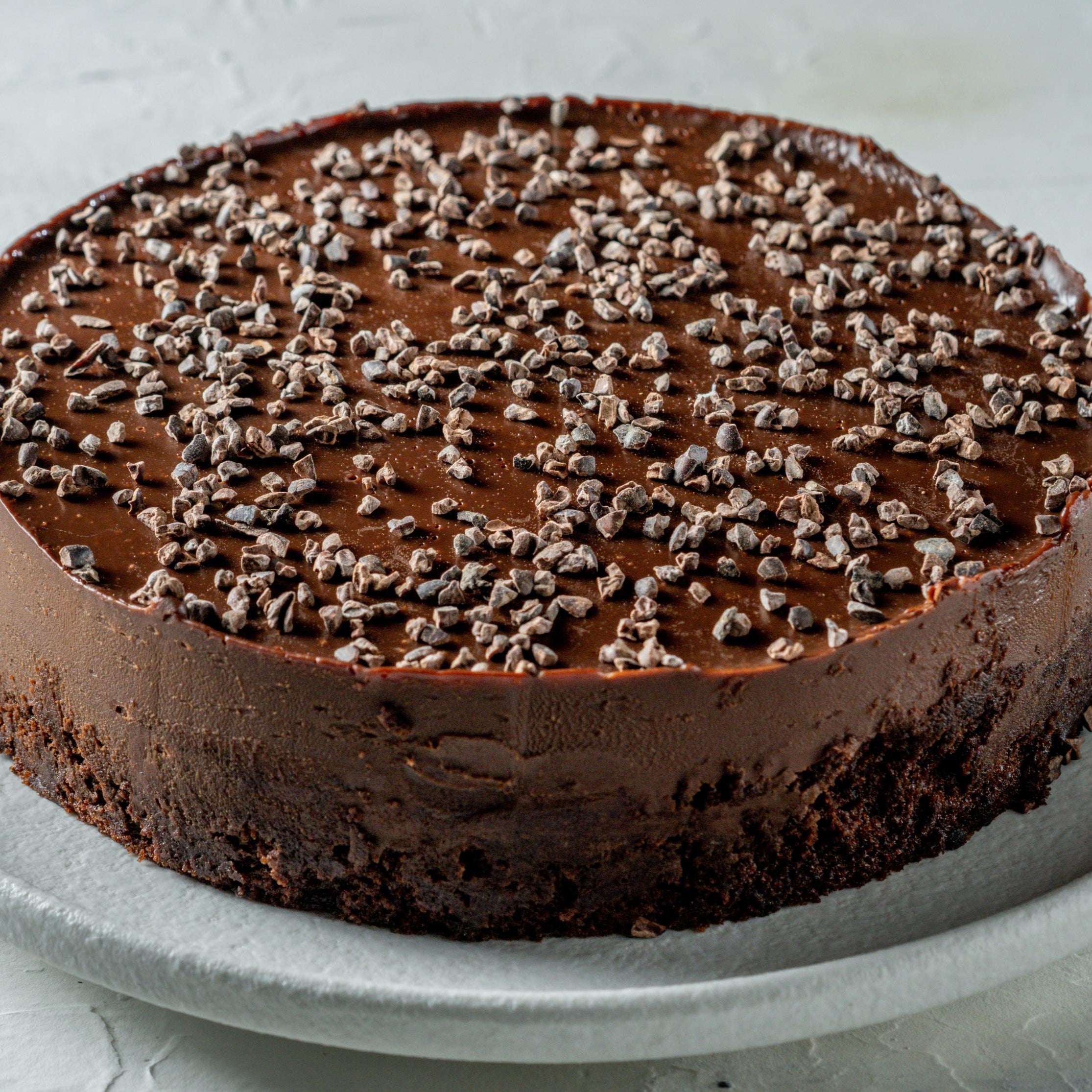 עוגת שוקולד אביבה עגולה