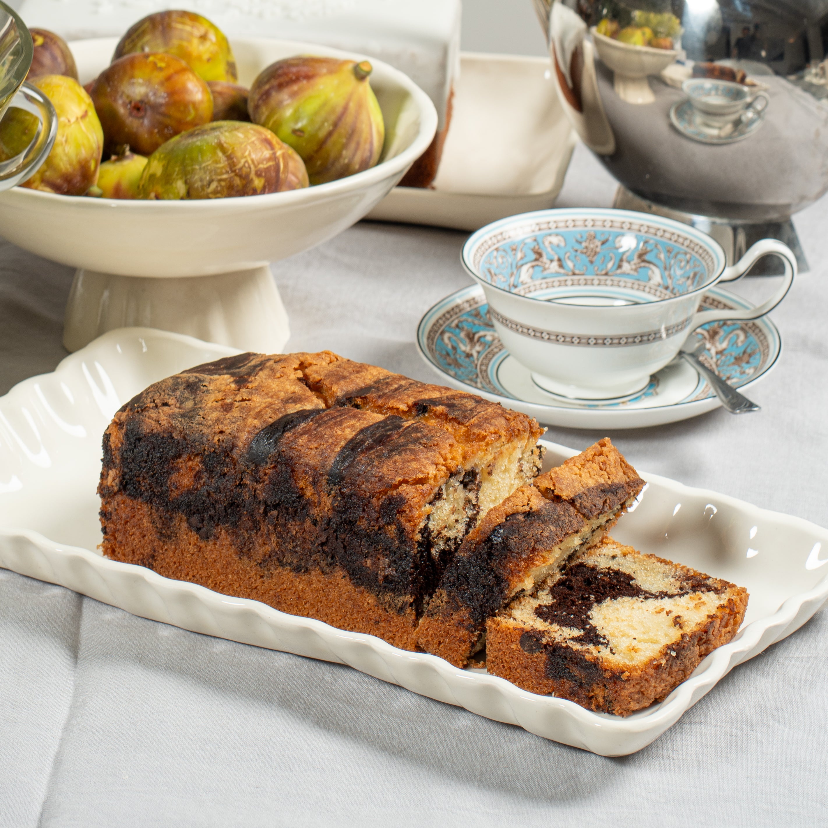 עוגת שיש בחושה