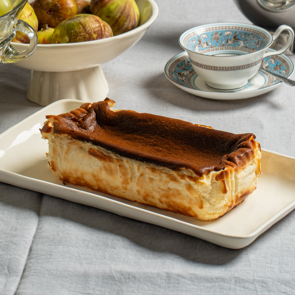 עוגת גבינה באסקית פס