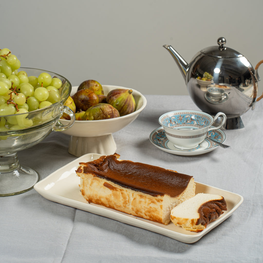 עוגת גבינה באסקית פס