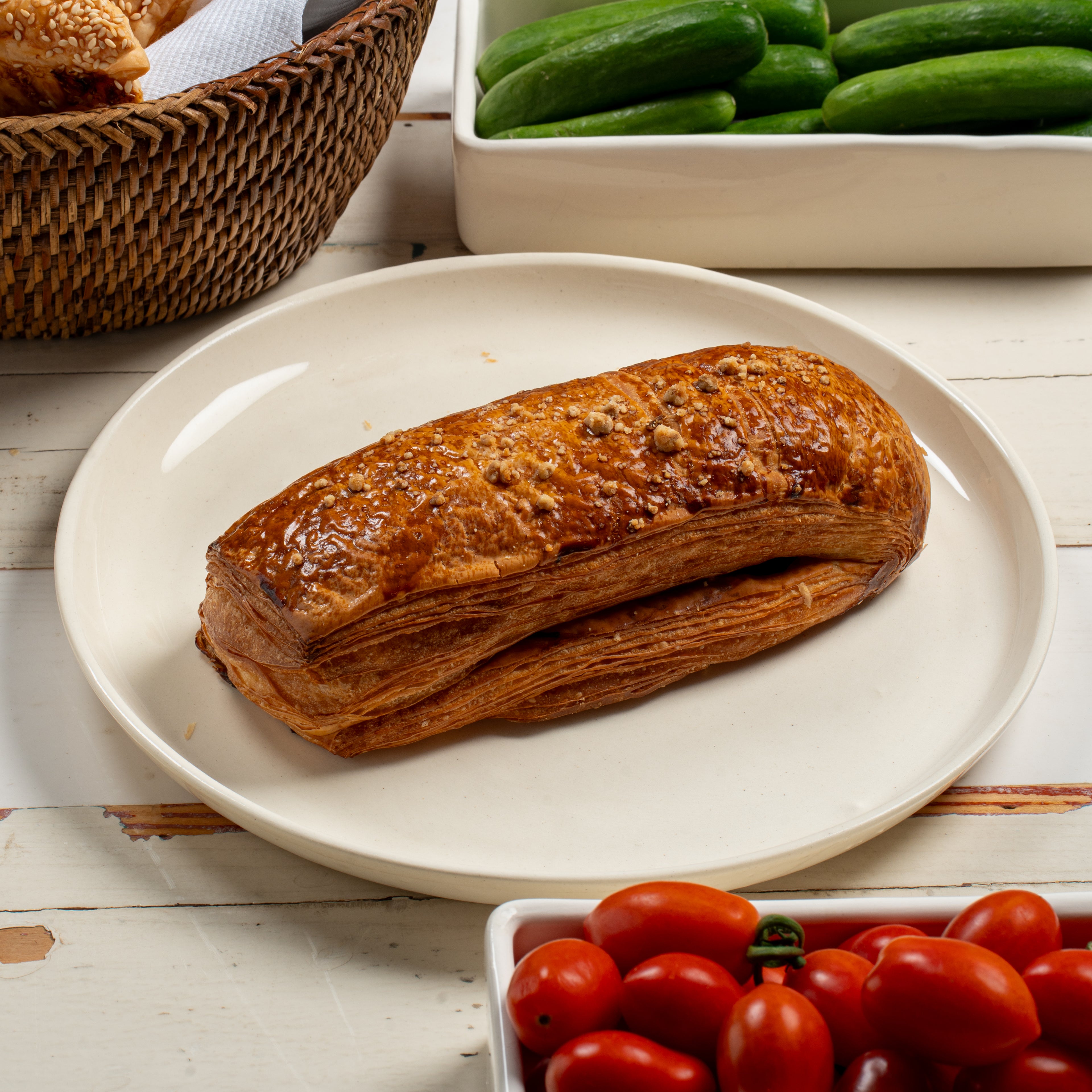 מאפה מנגולד וגבינה