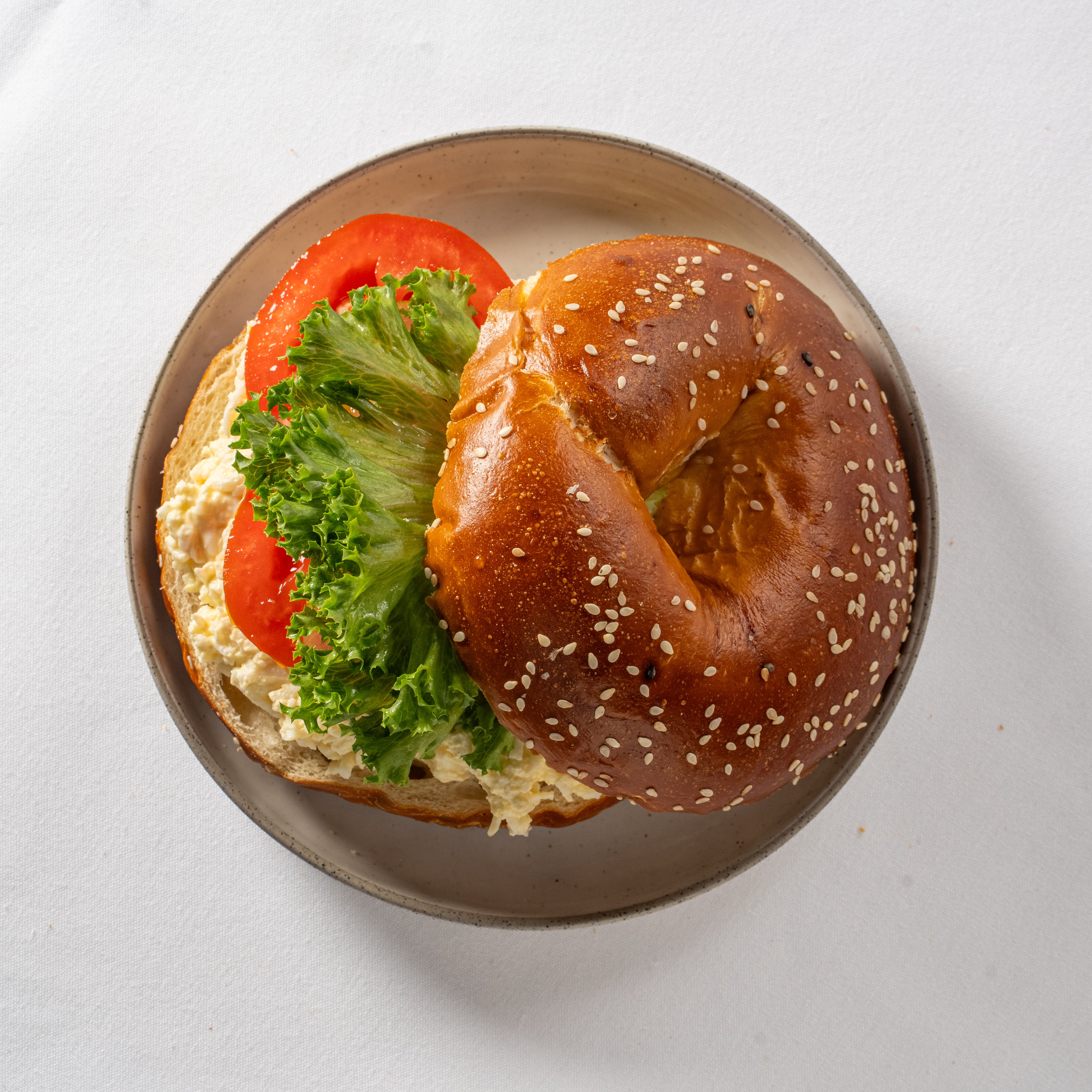 בייגל סלט ביצים