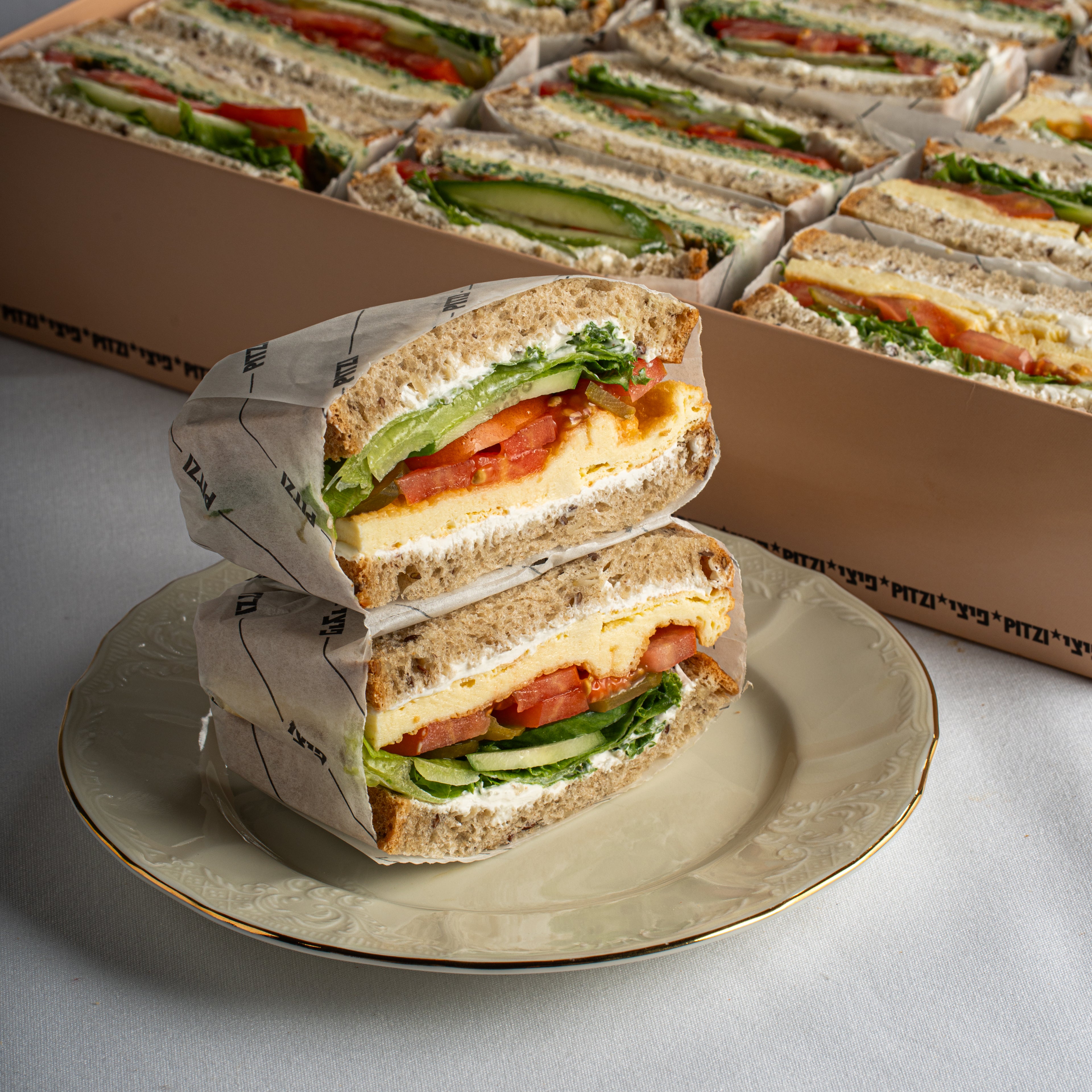 מגש קסטן דגנים חביתה