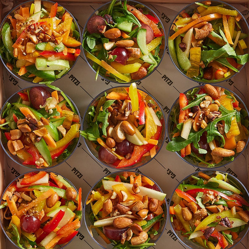 מגש כוסות סלט העונות